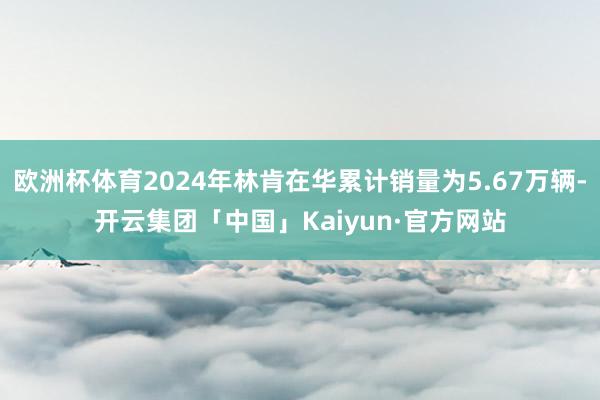 欧洲杯体育2024年林肯在华累计销量为5.67万辆-开云集团